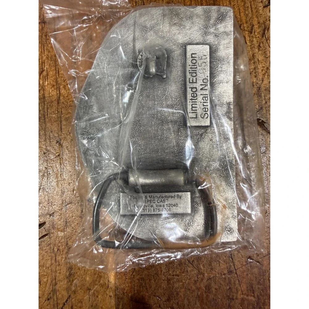 Vintage 1995 John Deere Parts & Service Limited Edition Belt Buckle NIP Serial #
